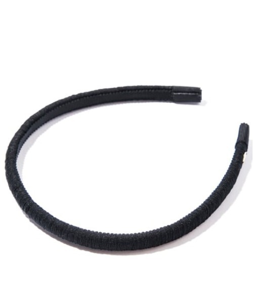 IRIS47（イリスフォーセブン）の「【IRIS 47】waltz head band/ワルツ ヘッド バンド（カチューシャ・レディース・ホワイト/ブラック/ベージュ・FREE）」の5枚目の写真