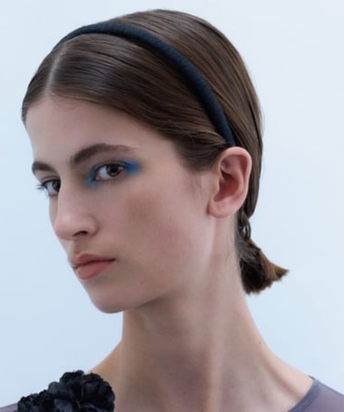 IRIS47（イリスフォーセブン）の「【IRIS 47】waltz head band/ワルツ ヘッド バンド（カチューシャ・レディース・ホワイト/ブラック/ベージュ・FREE）」の11枚目の写真