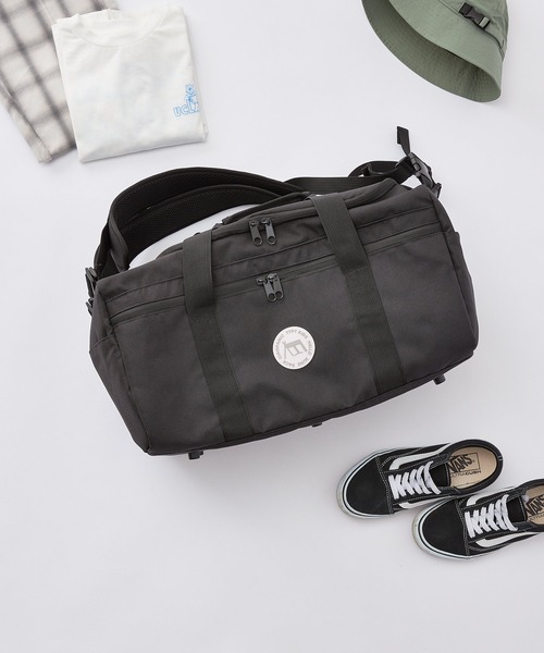 CIAOPANIC TYPY（チャオパニックティピー）の「【追加販売決定！】【WEB限定】【minepack】30L　ﾎﾞｽﾄﾝﾄﾗﾍﾞﾙ2WAYﾊﾞｯｸﾞ（ドラムバッグ・メンズ・ブラック/ベージュ・ONE SIZE）」の19枚目の写真