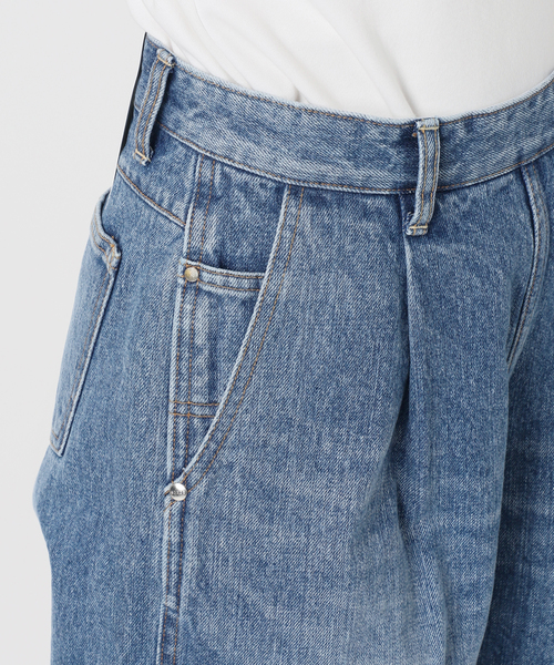serge de bleu サイドジップパンツ 24 セール】SERGE/サージ SIDE ZIP(ブルー)（デニムパンツ）｜SERGE