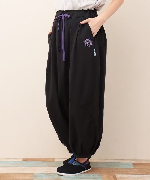 チチカカ（チチカカ）の「タイ風パンツ（その他パンツ・レディース・ベージュ/その他1/ブラック・FREE）」の6枚目の写真