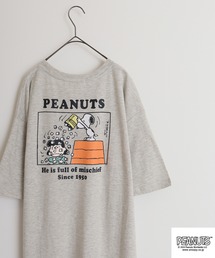 PEANUTS 天竺 スーパーBigTシャツ