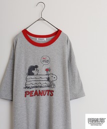 PEANUTS 天竺 スーパーBigTシャツ