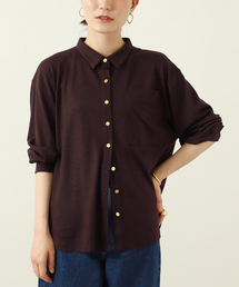 wool 100 jersey シャツ
