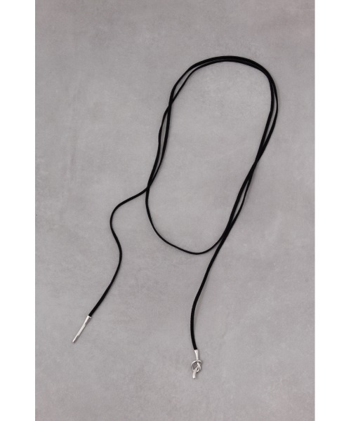 AZUL by moussy（アズールバイマウジー）の「ノットデザインチョーカー（チョーカー・レディース・ブラック・FREE）」の5枚目の写真