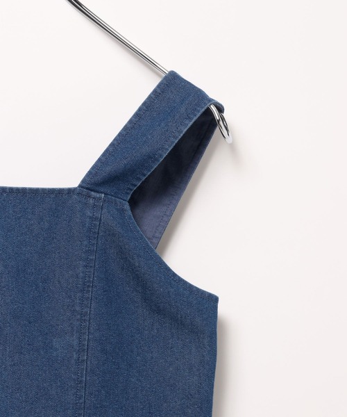 GLOBAL WORK（グローバルワーク）の「アソートジャンスカ/130117（ジャンパースカート・キッズ・ブラック/ブルー・130cm/140cm/150cm/160cm）」の8枚目の写真