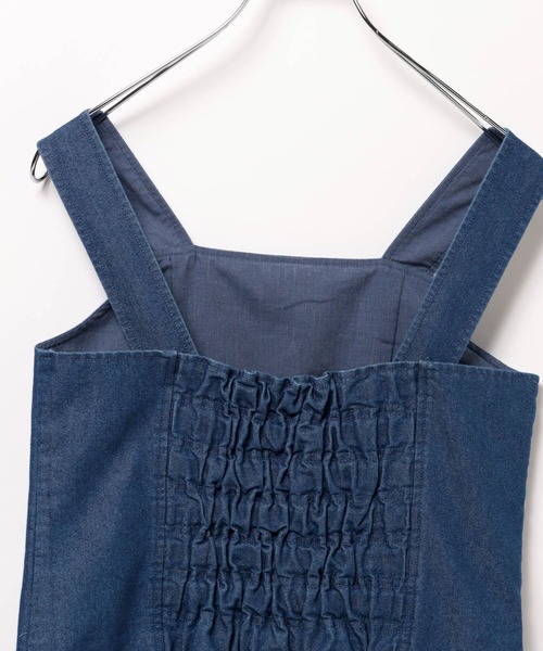 GLOBAL WORK（グローバルワーク）の「アソートジャンスカ/130117（ジャンパースカート・キッズ・ブラック/ブルー・130cm/140cm/150cm/160cm）」の5枚目の写真