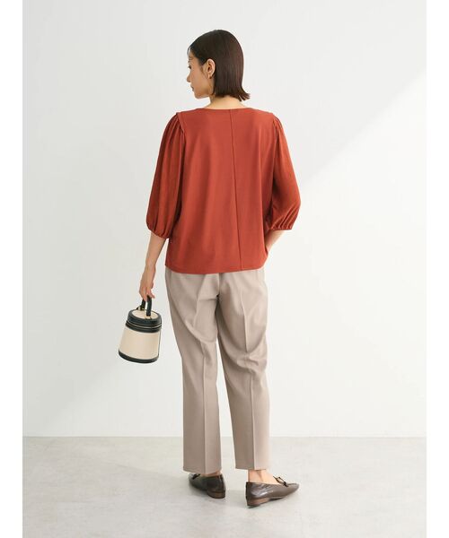 Green Parks(グリーンパークス)の「きれいシルエットパンツ(テーパード)(その他パンツ・レディース・ミント/ブラック/グレイッシュベージュ・S/M/L/XS/XL)」の19枚目の写真