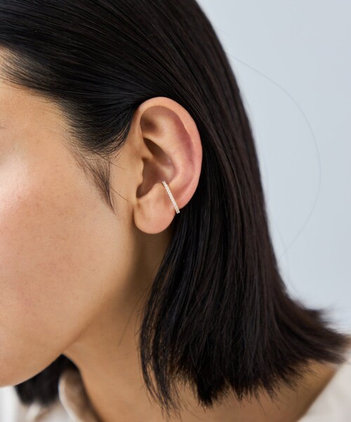 Jouete（ジュエッテ）の「イヤーカフス ジルコニア（イヤーカフ・レディース・イエローゴールド/プラチナム/ピンクゴールド・FREE）」の13枚目の写真