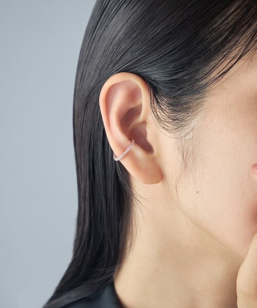 Jouete（ジュエッテ）の「イヤーカフス ジルコニア（イヤーカフ・レディース・イエローゴールド/プラチナム/ピンクゴールド・FREE）」の19枚目の写真