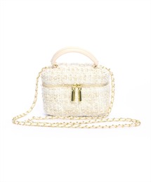 clear | ツイードバニティバッグ≪2024AW新作≫(ショルダーバッグ)