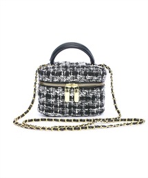 clear | ツイードバニティバッグ≪2024AW新作≫(ショルダーバッグ)