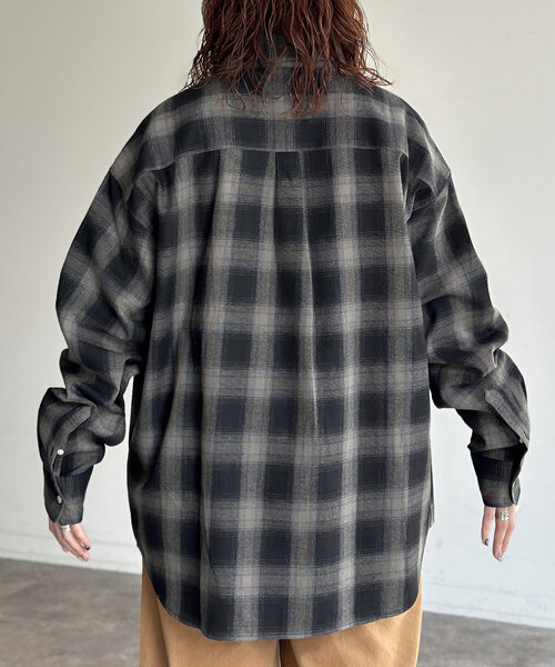 U.S. POLO ASSN.(ユーエスポロアッスン)の「【U.S. POLO ASSN.】1ポイント刺繍長袖シャツ(シャツ/ブラウス・レディース・サックスブルー/ブラウン/インディゴブルー/ブラック・LARGE/MEDIUM)」の12枚目の写真