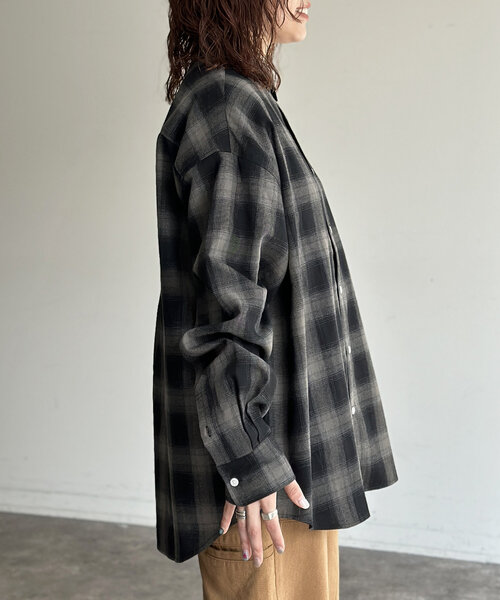 U.S. POLO ASSN.(ユーエスポロアッスン)の「【U.S. POLO ASSN.】1ポイント刺繍長袖シャツ(シャツ/ブラウス・レディース・サックスブルー/ブラウン/インディゴブルー/ブラック・LARGE/MEDIUM)」の13枚目の写真