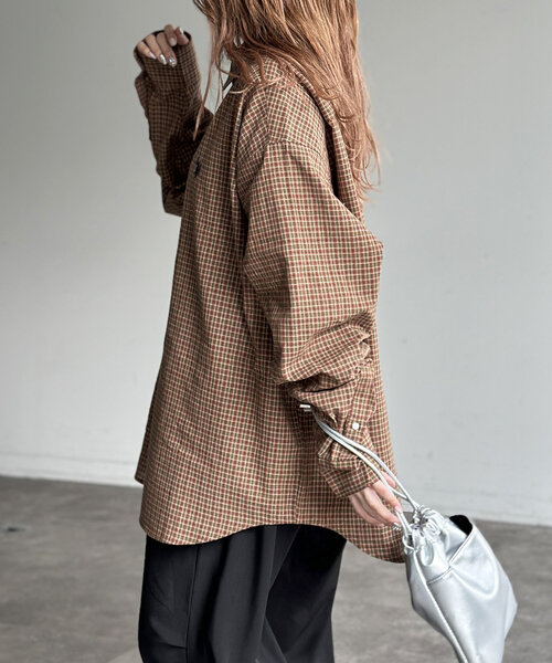 U.S. POLO ASSN.(ユーエスポロアッスン)の「【U.S. POLO ASSN.】1ポイント刺繍長袖シャツ(シャツ/ブラウス・レディース・サックスブルー/ブラウン/インディゴブルー/ブラック・LARGE/MEDIUM)」の15枚目の写真