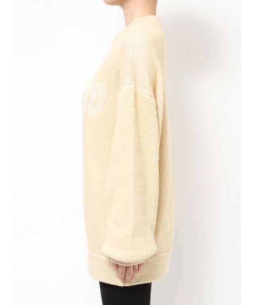 EMODA（エモダ）の「プレーティングオーバールーズニット（ニット/セーター・レディース・ブラック/ブルー/イエロー/グレー・FREE）」の15枚目の写真