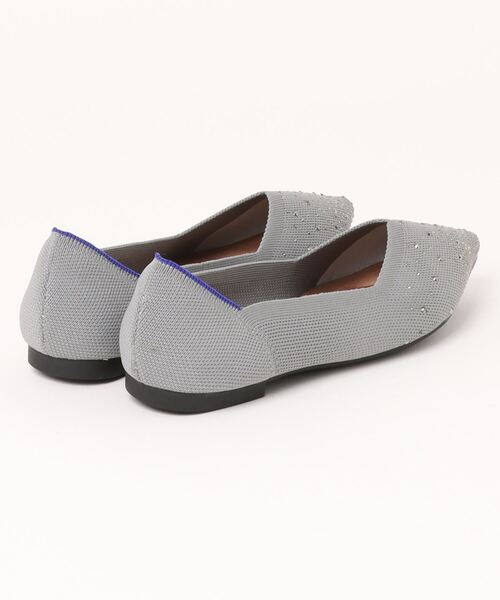 shoes365（シューズスリーシックスファイヴ）の「【shoes365】ラインストーン装飾編み込みパンプス（パンプス・レディース・ブラック/ライトベージュ/グレー・22.5cm/23.0cm/23.5cm/24.0cm/24.5cm/25.0cm）」の4枚目の写真