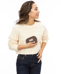 BILLABONG（ビラボン）の「BILLABONG レディース LITTLE SECRET ポーチ【2024年秋冬モデル】/ビラボンコーデュロイポーチ（ポーチ・レディース）」