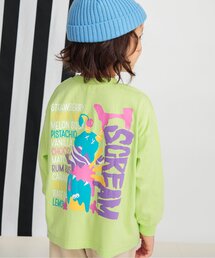 BREEZE | バックプリントPOPお菓子Tシャツ(Tシャツ/カットソー)