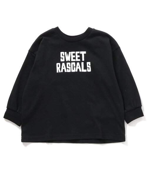 BREEZE（ブリーズ）の「バックプリントPOPお菓子Tシャツ（Tシャツ/カットソー・キッズ・キャメル/ブラック/ライム/オフホワイト・90/100/110/120/80/130/140）」の8枚目の写真