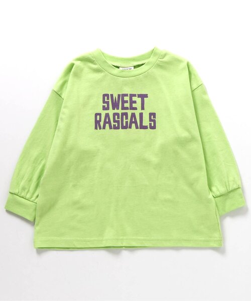 BREEZE（ブリーズ）の「バックプリントPOPお菓子Tシャツ（Tシャツ/カットソー・キッズ・キャメル/ブラック/ライム/オフホワイト・90/100/110/120/80/130/140）」の16枚目の写真