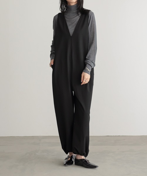 裾ドロストバルーンサロペット【サスティナブル】（サロペット/オーバーオール）｜for/c（フォーシー）