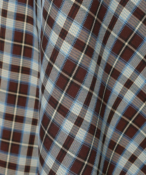 F i.n.t（フィント）の「【2サイズ展開】コインチェーン使いバイアスチェックフレアースカート/F&A/fint（スカート・レディース・ボルドー/ネイビー・2/1）」の19枚目の写真