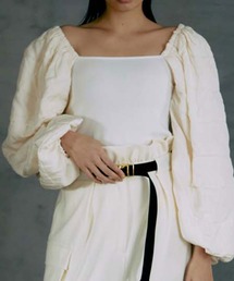 THINGS THAT MATTER | CONFLICTING POWER SLEEVE BLOUSE / コンフリクティングパワースリーブブラウス(Tシャツ/カットソー)