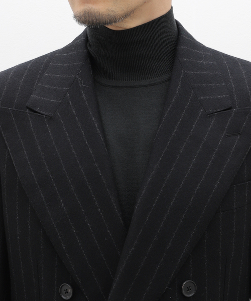 セール】HUSBANDS(ハズバンズ) Double Jacket Scottish wool