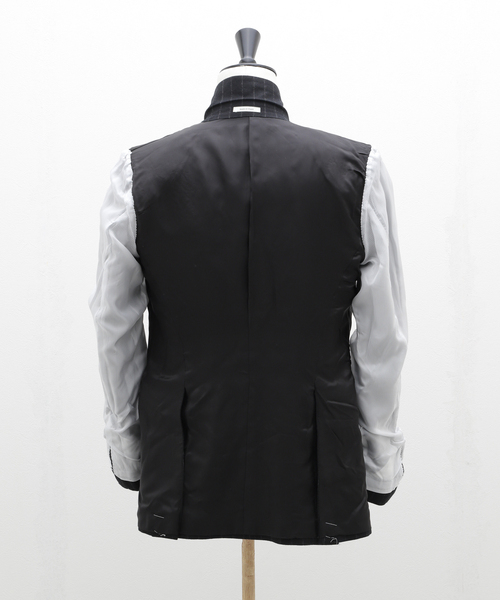 husbands paris ハズバンズ テーラードジャケット husbands paris ハズバンズ テーラードジャケット ネイビー - メルカリ