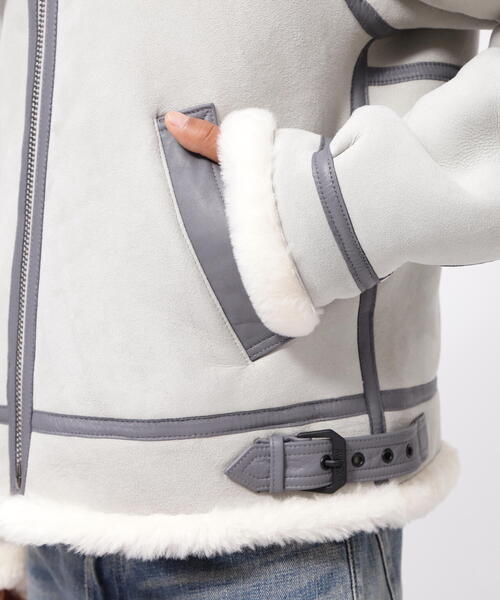 CollectionPrivee？ × Avirex ムートンコート　D&G AVIREXムートンコート