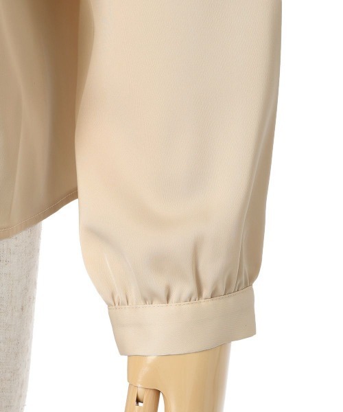 F i.n.t（フィント）の「パステルローズ刺繍ビッグカラーブラウス/fint（シャツ/ブラウス・レディース・ピンクベージュ/ブルーグレー/オフホワイト・FREE）」の20枚目の写真