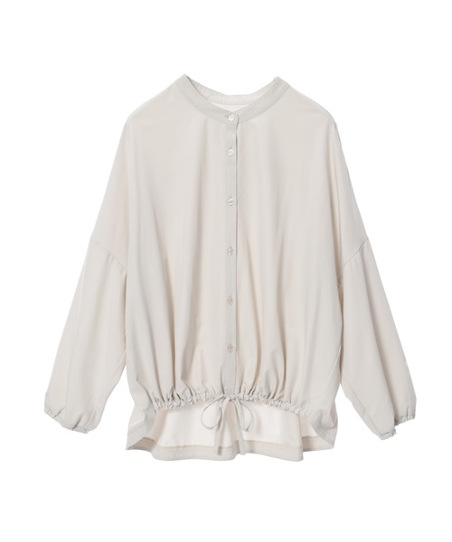 Edit Sheen(エディットシーン)の「ドロストデザインシャツ(シャツ/ブラウス・レディース・ブラック/アイボリー・M)」の22枚目の写真