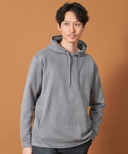 THE SHOP TK （ザ ショップ ティーケー ）の「◆杢スウェードタッチパーカー（パーカー・メンズ・ボルドー/ネイビー/グレー/オフホワイト/ブラウン系その他・04/03/02）」の14枚目の写真