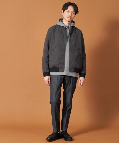 THE SHOP TK （ザ ショップ ティーケー ）の「◆杢スウェードタッチパーカー（パーカー・メンズ・ボルドー/ネイビー/グレー/オフホワイト/ブラウン系その他・04/03/02）」の15枚目の写真