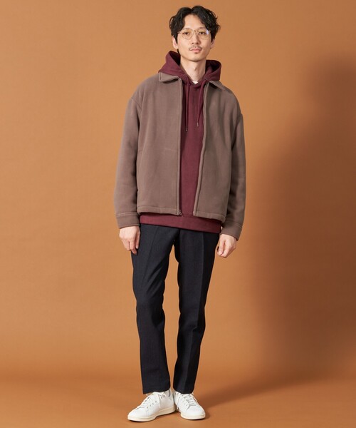THE SHOP TK （ザ ショップ ティーケー ）の「◆杢スウェードタッチパーカー（パーカー・メンズ・ボルドー/ネイビー/グレー/オフホワイト/ブラウン系その他・04/03/02）」の20枚目の写真