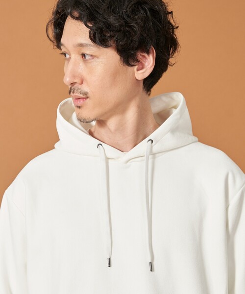 THE SHOP TK （ザ ショップ ティーケー ）の「◆杢スウェードタッチパーカー（パーカー・メンズ・ボルドー/ネイビー/グレー/オフホワイト/ブラウン系その他・04/03/02）」の2枚目の写真