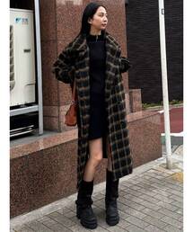 EMODA（エモダ）の「スタンドネックオーバーコート（その他アウター）」