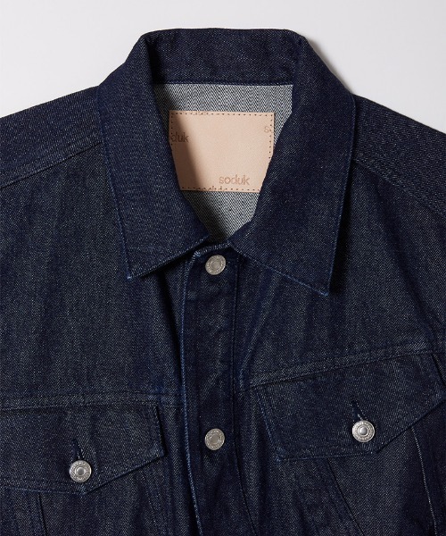 soduk（スドーク）の「【soduk】wave denim vest（ベスト・レディース・ブルー/インディゴブルー・ONE SIZE）」の5枚目の写真