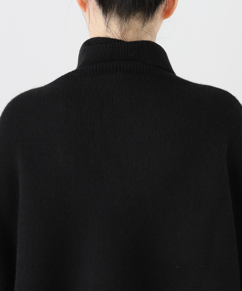 【SEEALL/シーオール】EXTRA OVER HIGH-NECK SWEATER（ニット/セーター）｜SEEALL（シーオール）