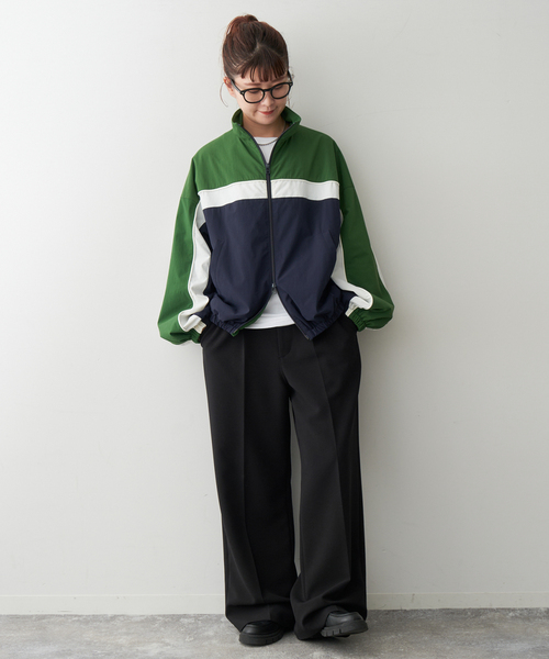 Spick & Span（スピックアンドスパン）の「ナイロントラックジャケット（ナイロンジャケット・レディース・その他9・FREE）」の2枚目の写真