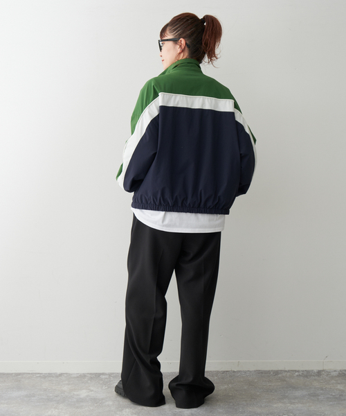 Spick & Span（スピックアンドスパン）の「ナイロントラックジャケット（ナイロンジャケット・レディース・その他9・FREE）」の4枚目の写真