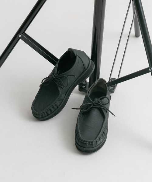 KBF（ケイビーエフ）の「モカシンデザインシューズ（その他シューズ・レディース・チャコールグレー/ベージュ・38/36/37）」の11枚目の写真