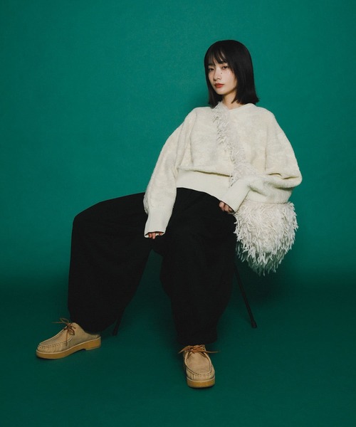 KBF（ケイビーエフ）の「モカシンデザインシューズ（その他シューズ・レディース・チャコールグレー/ベージュ・38/36/37）」の21枚目の写真