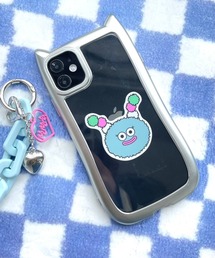 WEGO/猫耳フレームiphoneケース(シルバー)