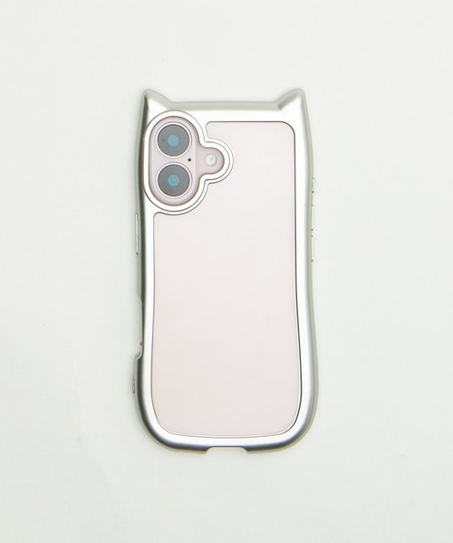 WEGO(ウィゴー)の「WEGO/猫耳フレームiphoneケース(シルバー)(スマホケース/カバー・レディース・その他3/その他1/その他4/その他2/その他6/その他5・FREE)」の5枚目の写真