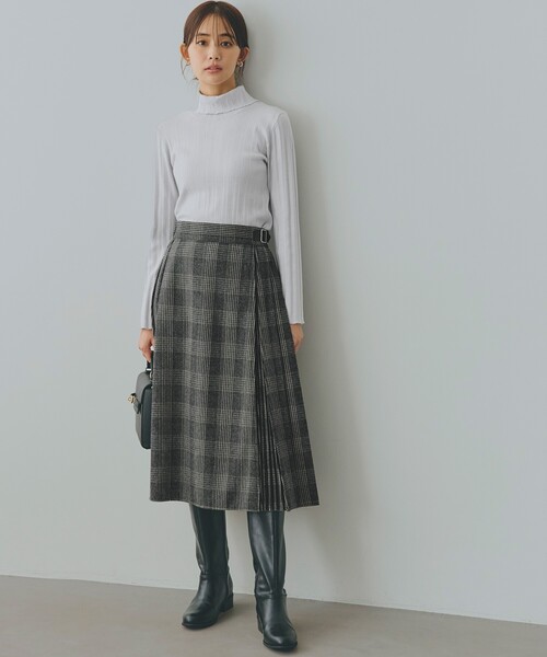 grove（グローブ）の「◆【雑誌掲載】アンジェリーナランダムリブプルオーバー（ニット/セーター・レディース・ピンク/ライトグレー/ダークグレー/オフホワイト・02/03/01/04/05）」の12枚目の写真