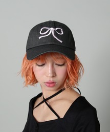 SIS（エスアイエス）の「【WEB限定】SIS/エスアイエス/リボンキャップ（キャップ）」