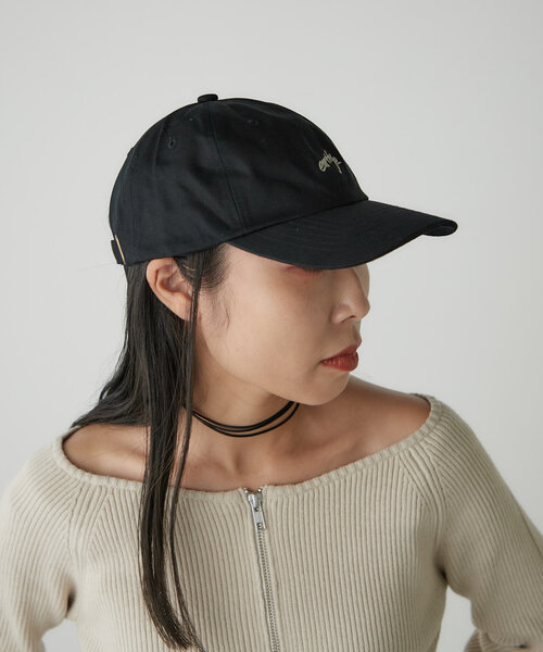 earthy（アーシー）の「earthy 刺繍ロゴCAP（キャップ・レディース・アイボリー/ブラック/モカ/キャメル・FREE）」の3枚目の写真