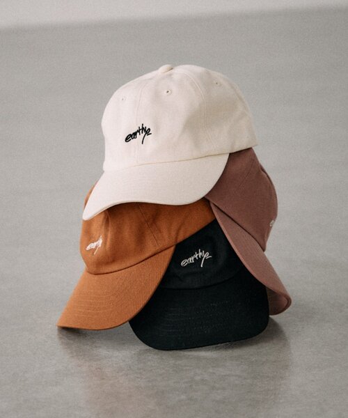 earthy（アーシー）の「earthy 刺繍ロゴCAP（キャップ・レディース・アイボリー/ブラック/モカ/キャメル・FREE）」の14枚目の写真